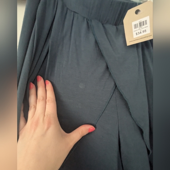 BOHO CROPPED TULIP STYLE LOUNGE PANTS - Picture 7 of 7